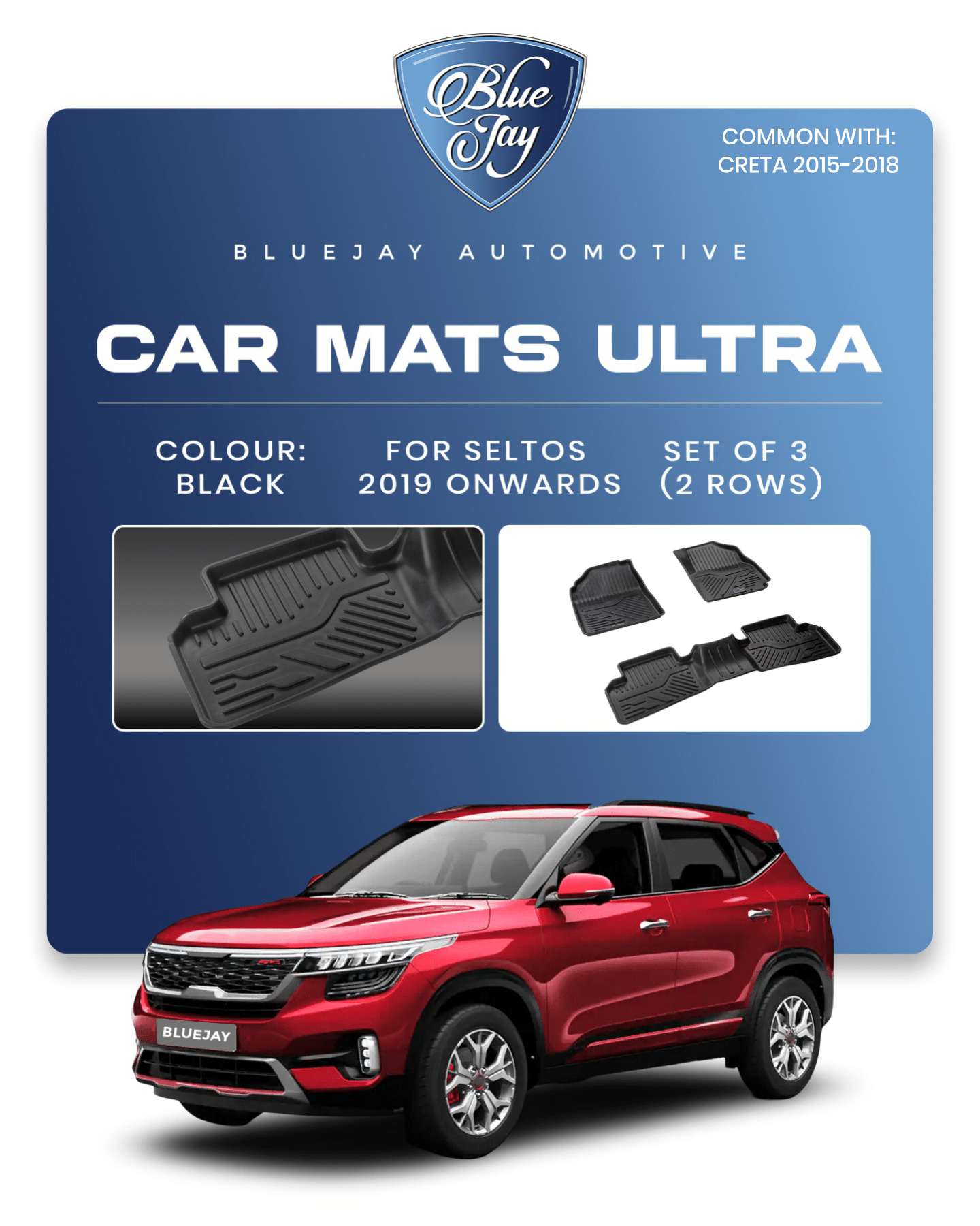 Seltos 2019 onwards Car Care Carpet
