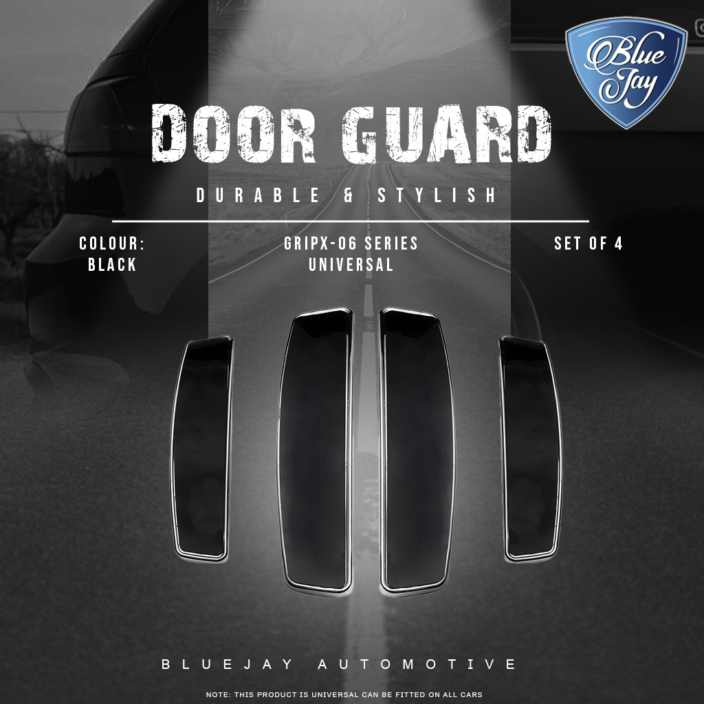 GRIPX-06 Series Universal Door Guard (Black)