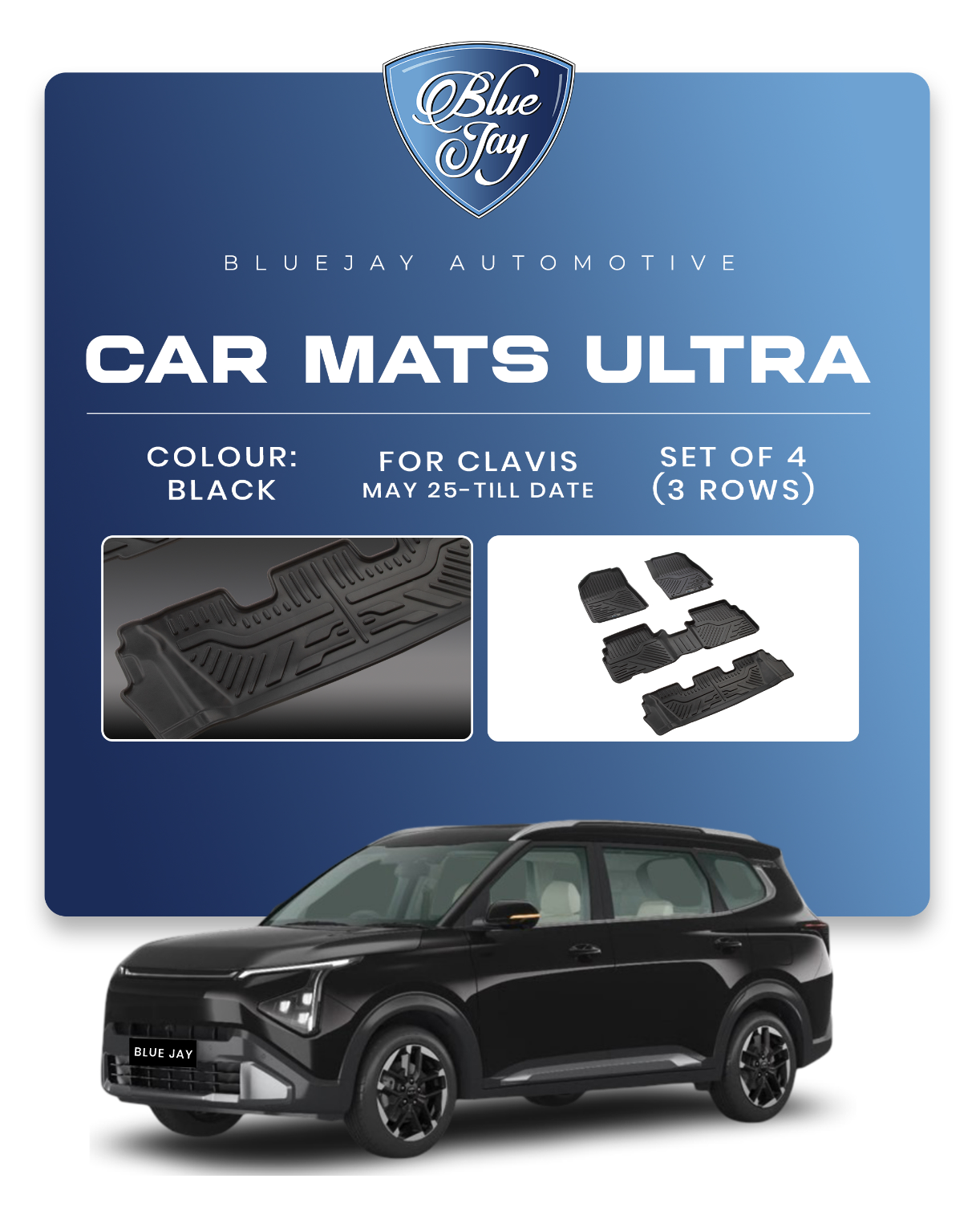 Car Mats Ultra for Clavis 2025 - Till date