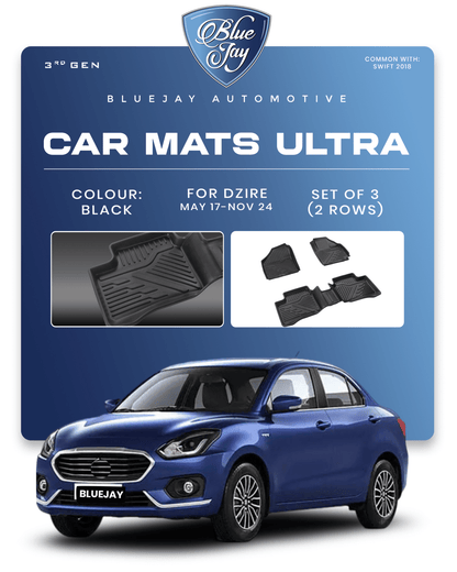 Dzire 2017-24 Car Mats Ultra