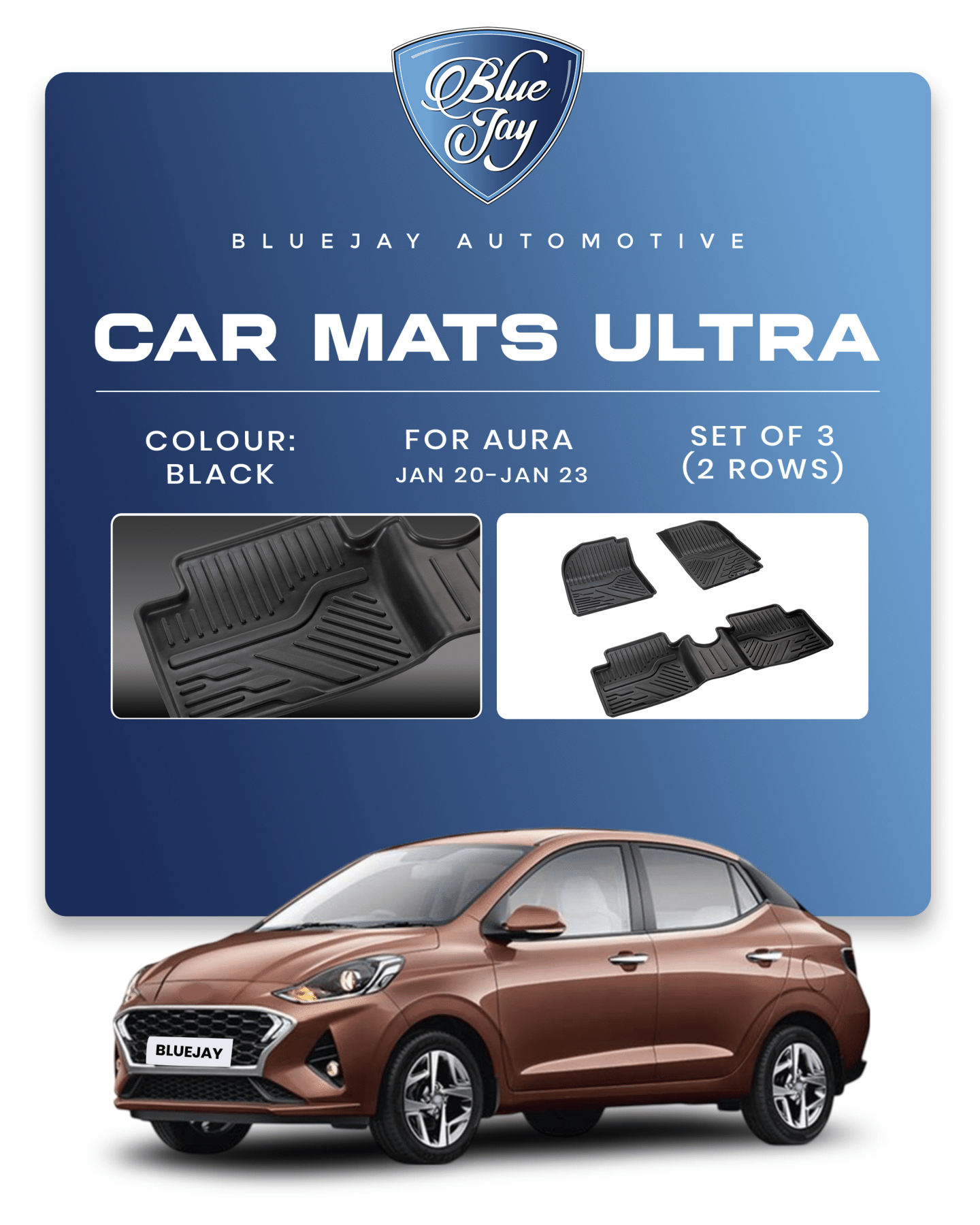 AURA Car Mats Ultra 2020-23