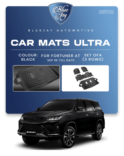 Fortuner Automatic 2016 Till date Car Mats Ultra