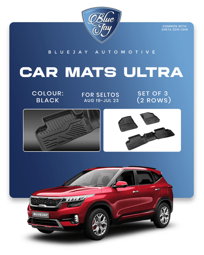 Seltos 2019-23 Car Mats Ultra