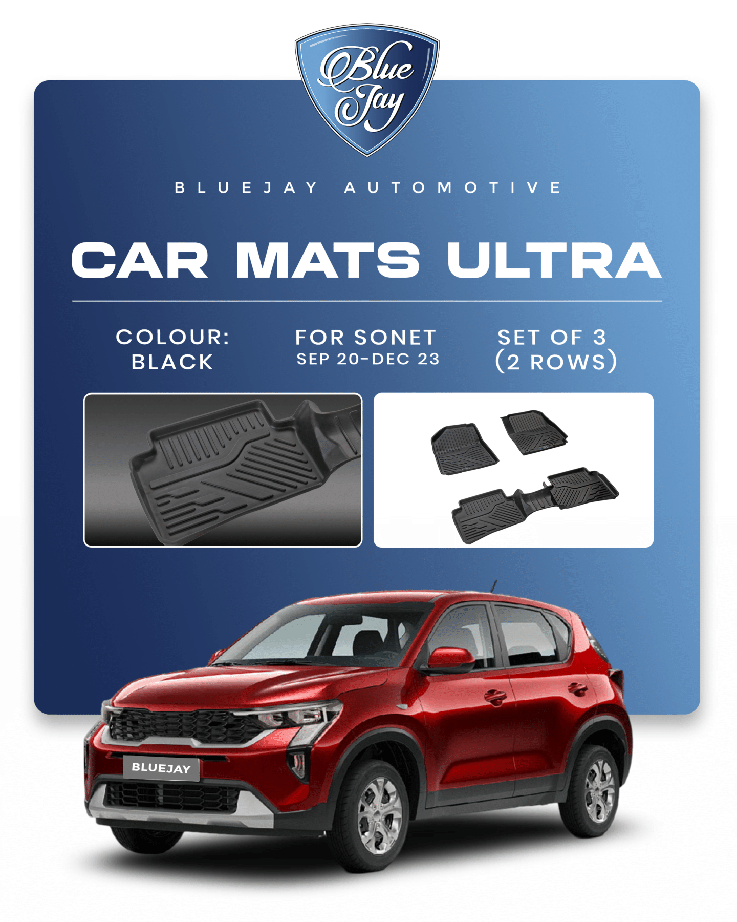 Sonet 2020-23 Car Mats Ultra