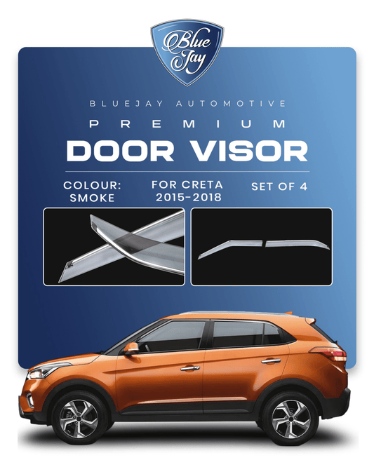 Door Visor for Creta 2015-18 (Smoke)