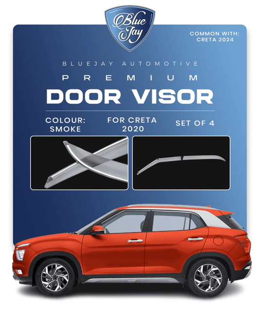 Door Visor for Creta 2020 (Smoke)