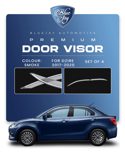 Door Visor for Dzire 2017-20 (Smoke)