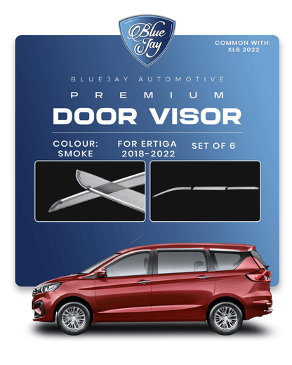 Door Visor for Ertiga 2018-22 (Smoke)