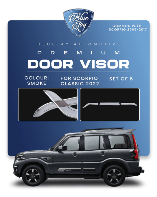 Door Visor for Classic Scorpio 2022 (Smoke)