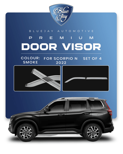 Door Visor for Scorpio-N 2022 (Smoke)