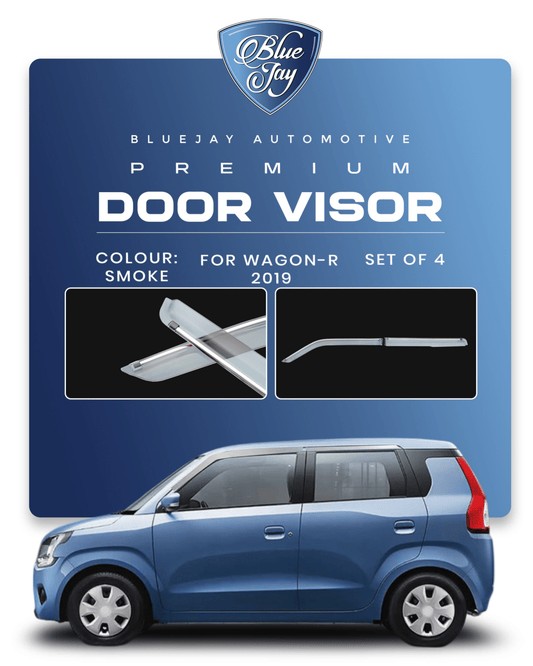 Door Visor for Wagon-R 2019 (Smoke)