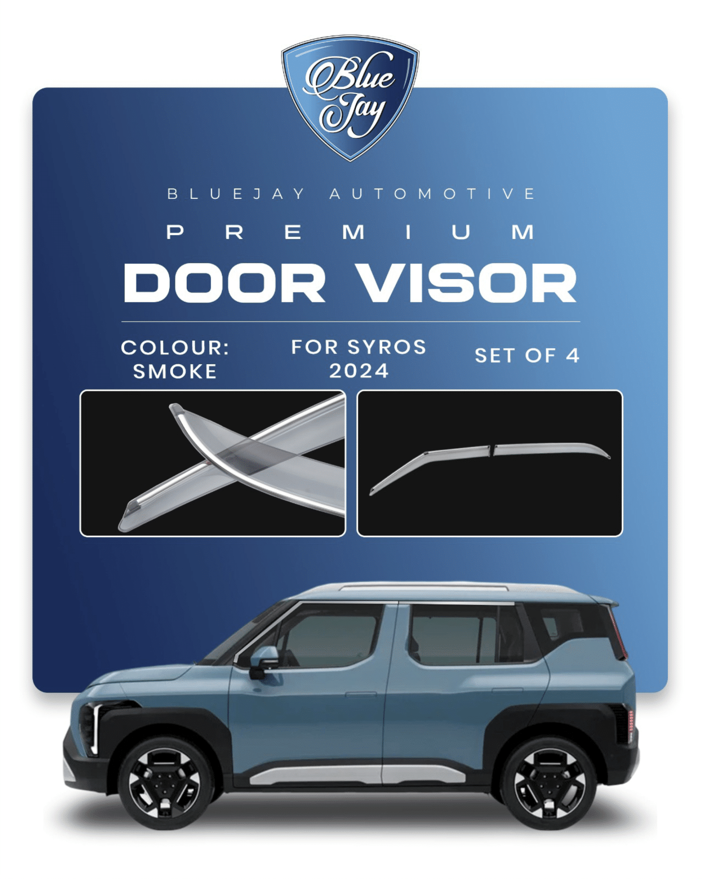 Door Visor for Syros 2024-till date