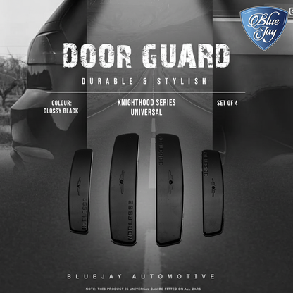 Gloss Edge Series Universal Door Guard (Glossy Black)