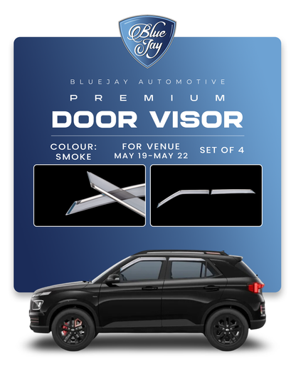 Door Visor for Venue MAY 2019 - MAY 2022 (Smoke)