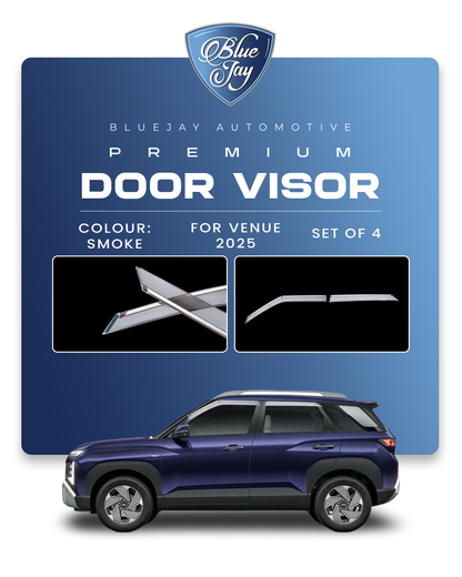 Door Visor for Venue 2025 (Smoke)
