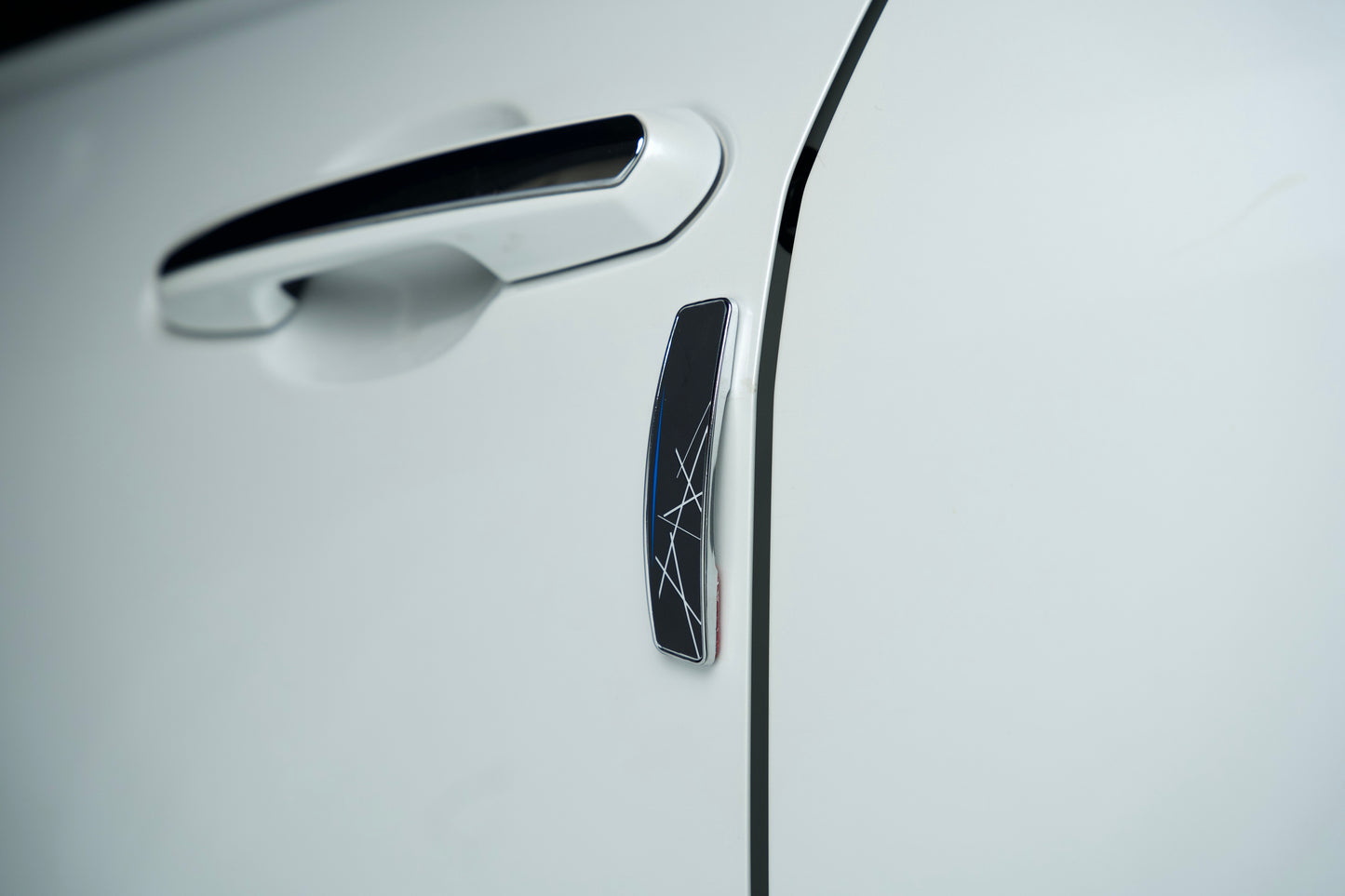 3D Shield Series Universal Door Guard (Black & Blue)