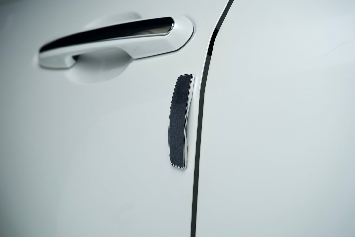 3D Shield Series Universal Door Guard (Black & Silver)