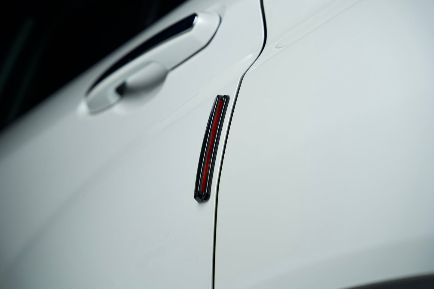 Reflecto Series Universal Door Guard (Black & Red)