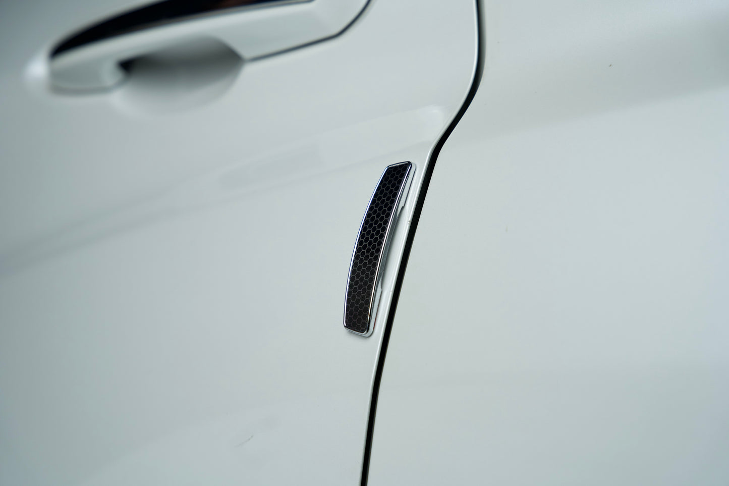 3D Shield Series Universal Door Guard (Black & Silver)