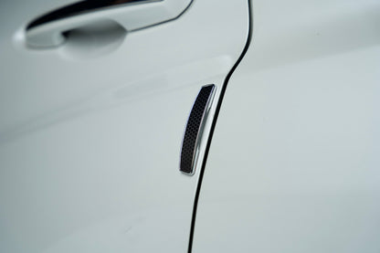 3D Shield Series Universal Door Guard (Black & Silver)