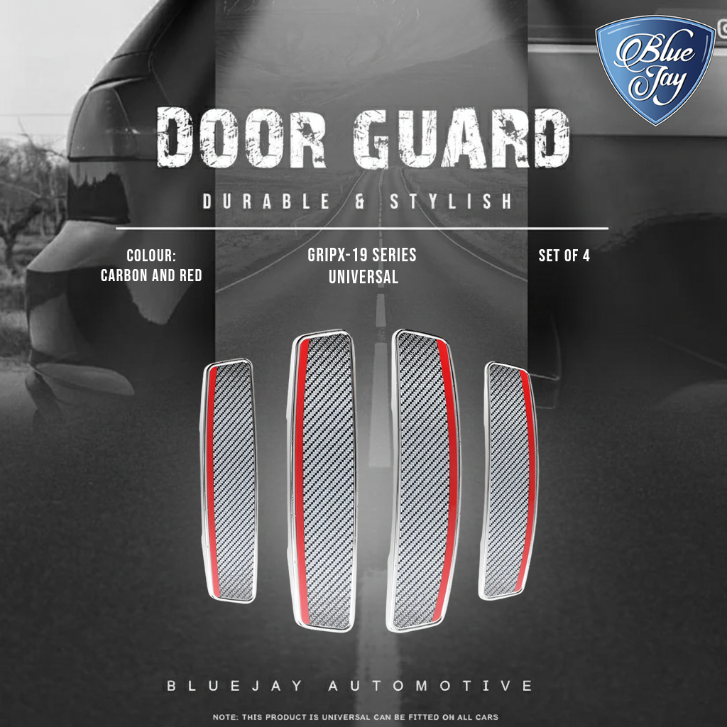 GRIPX-19 Series Universal Door Guard (Carbon & Red)