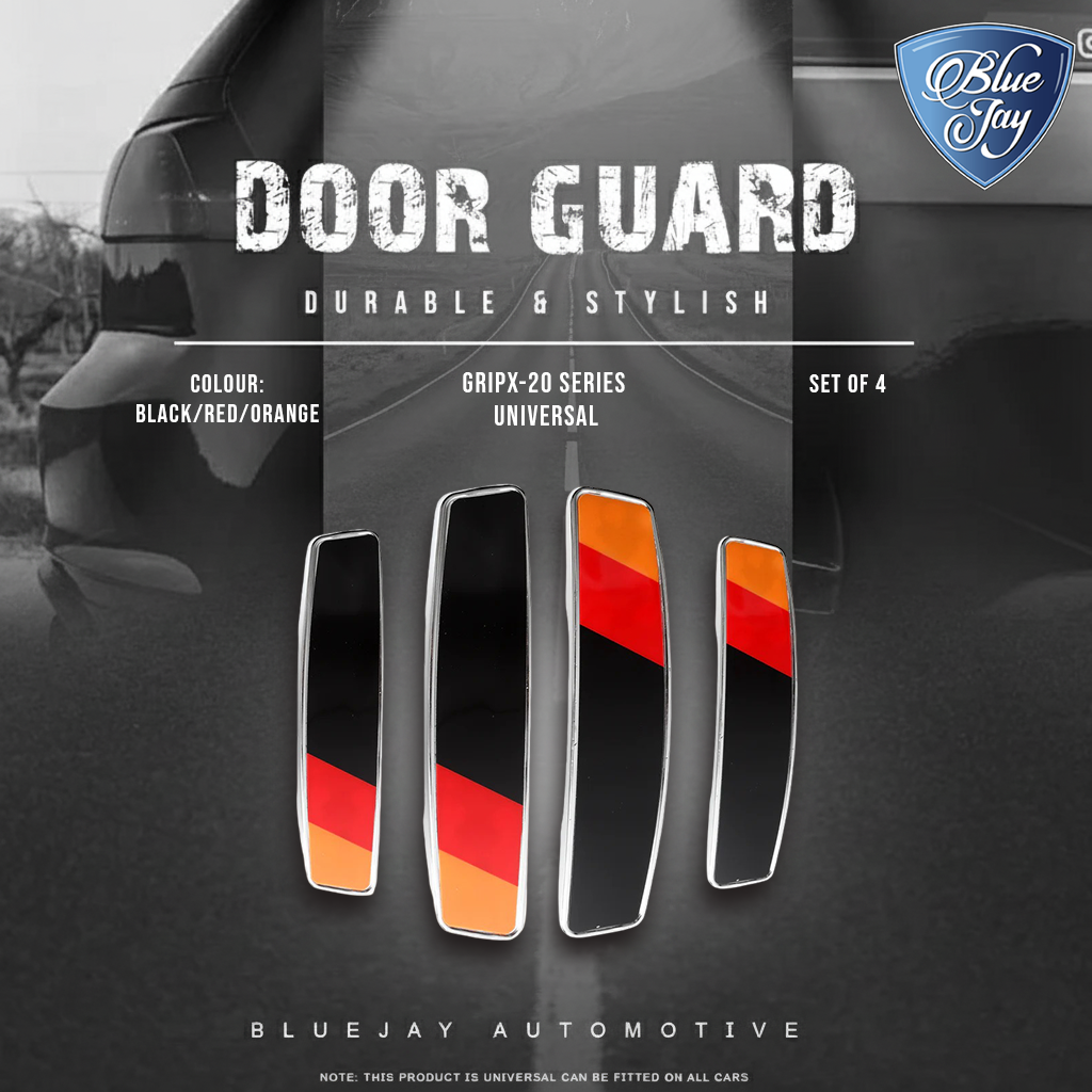 GRIPX-20 Series Universal Door Guard (Black/ Red/ Orange)