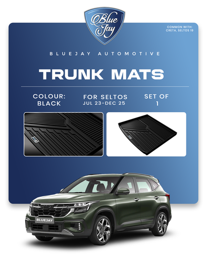 Trunk Mats for Seltos JUL 2023 - DEC 2025