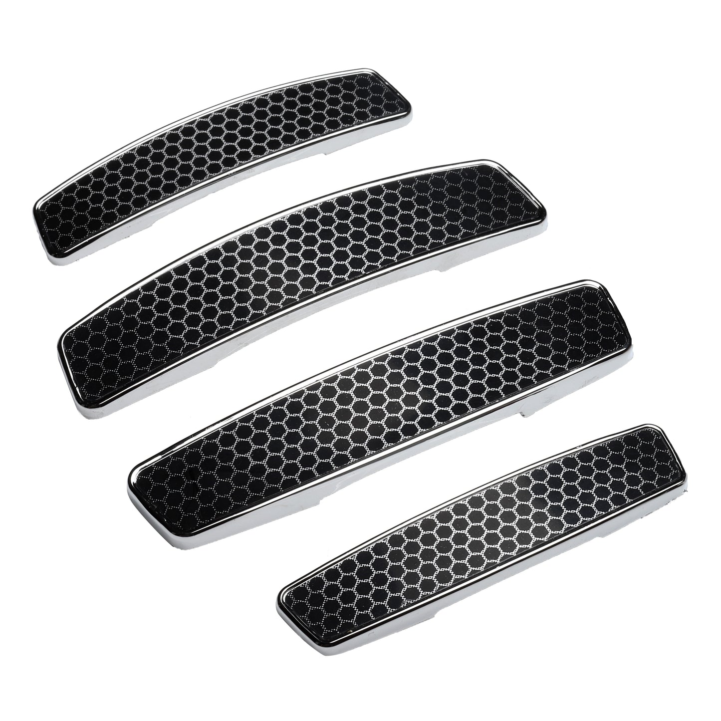 3D Shield Series Universal Door Guard (Black & Silver)