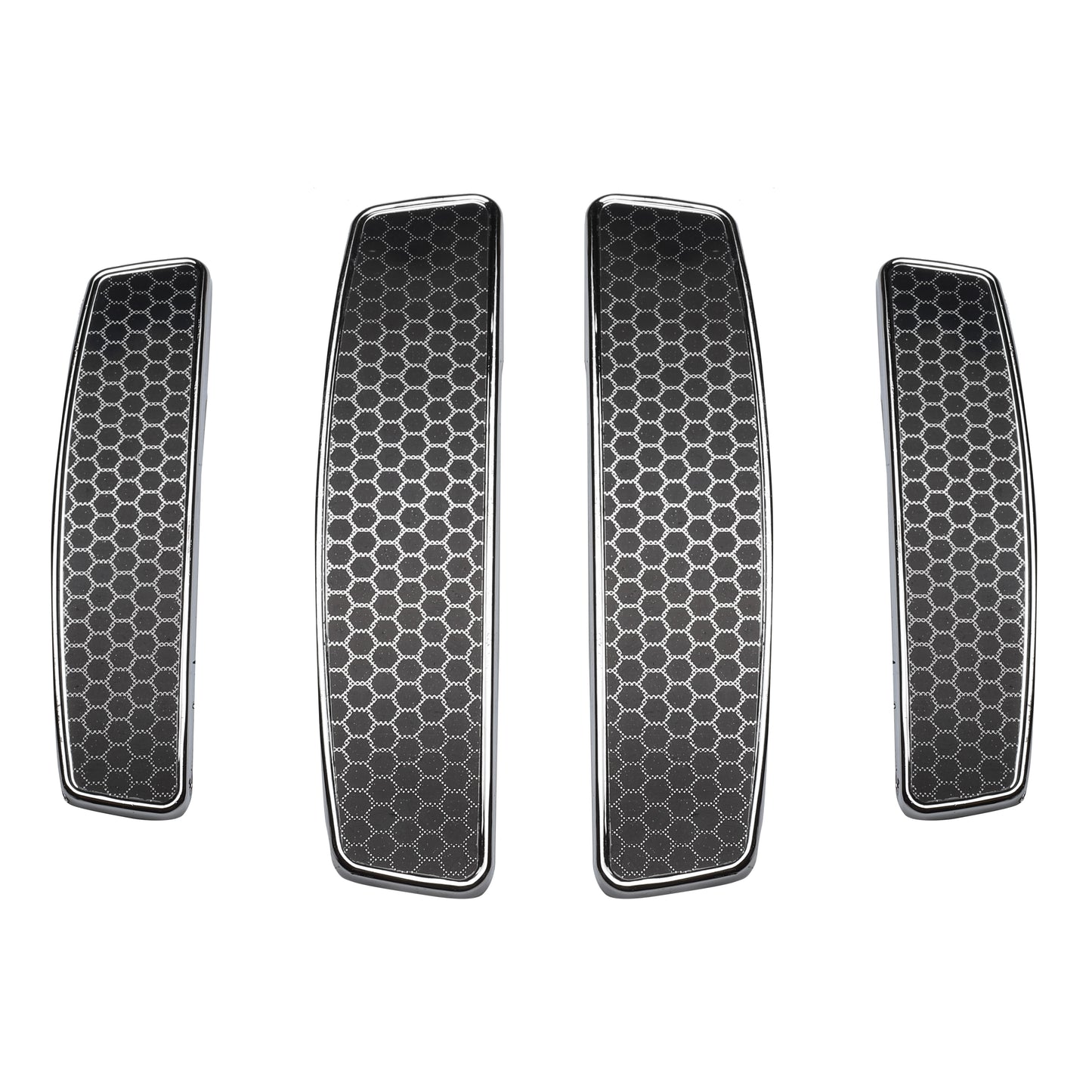 3D Shield Series Universal Door Guard (Black & Silver)