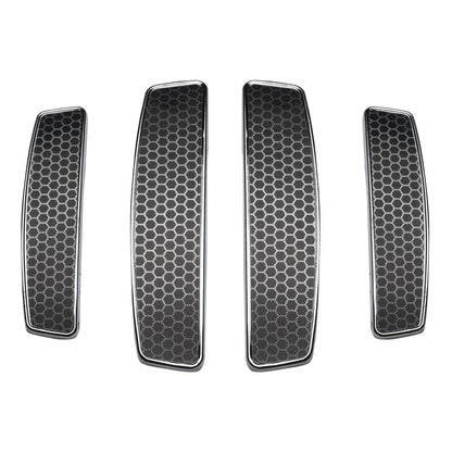 3D Shield Series Universal Door Guard (Black & Silver)