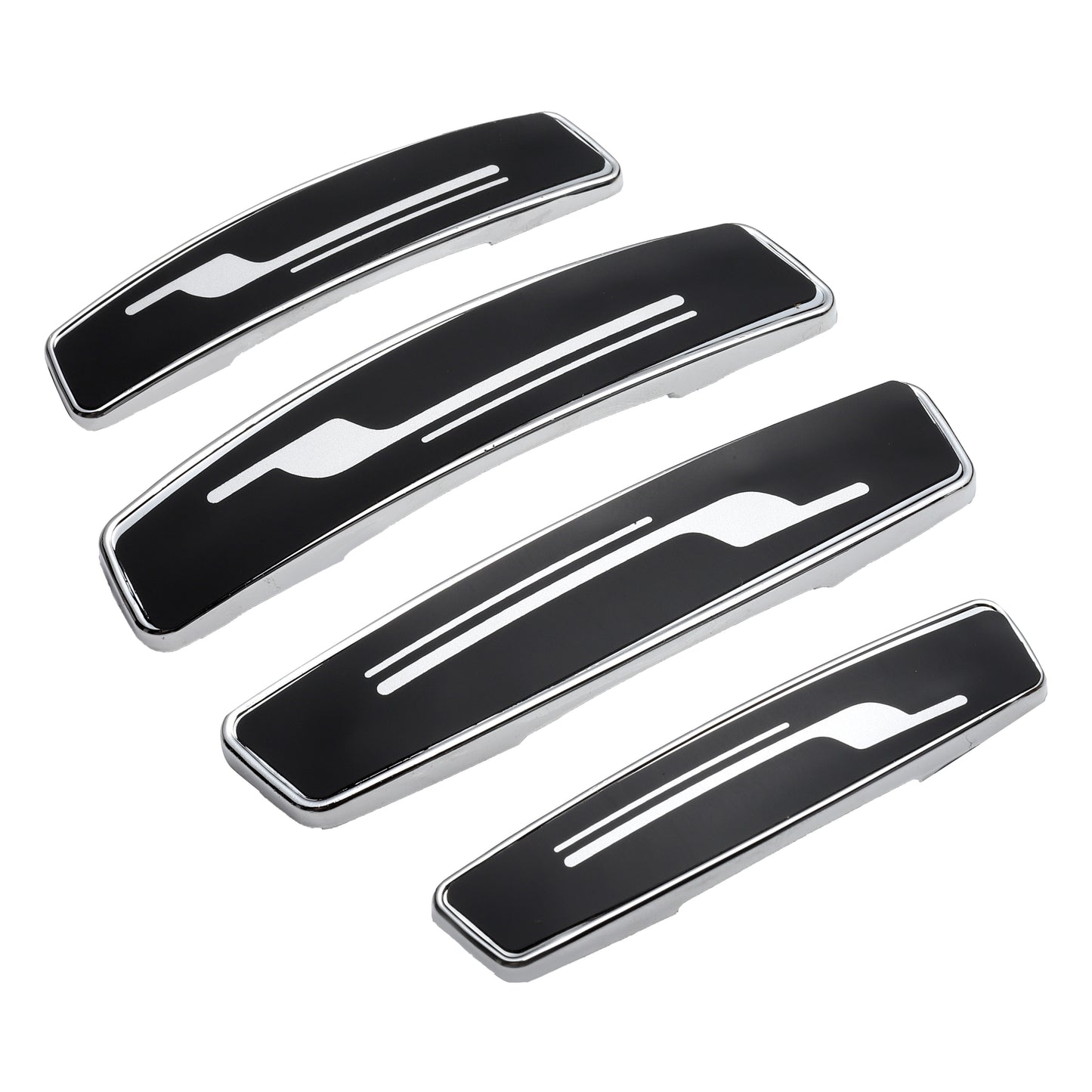 GRIPX-02 Series Universal Door Guard (Black & Silver)