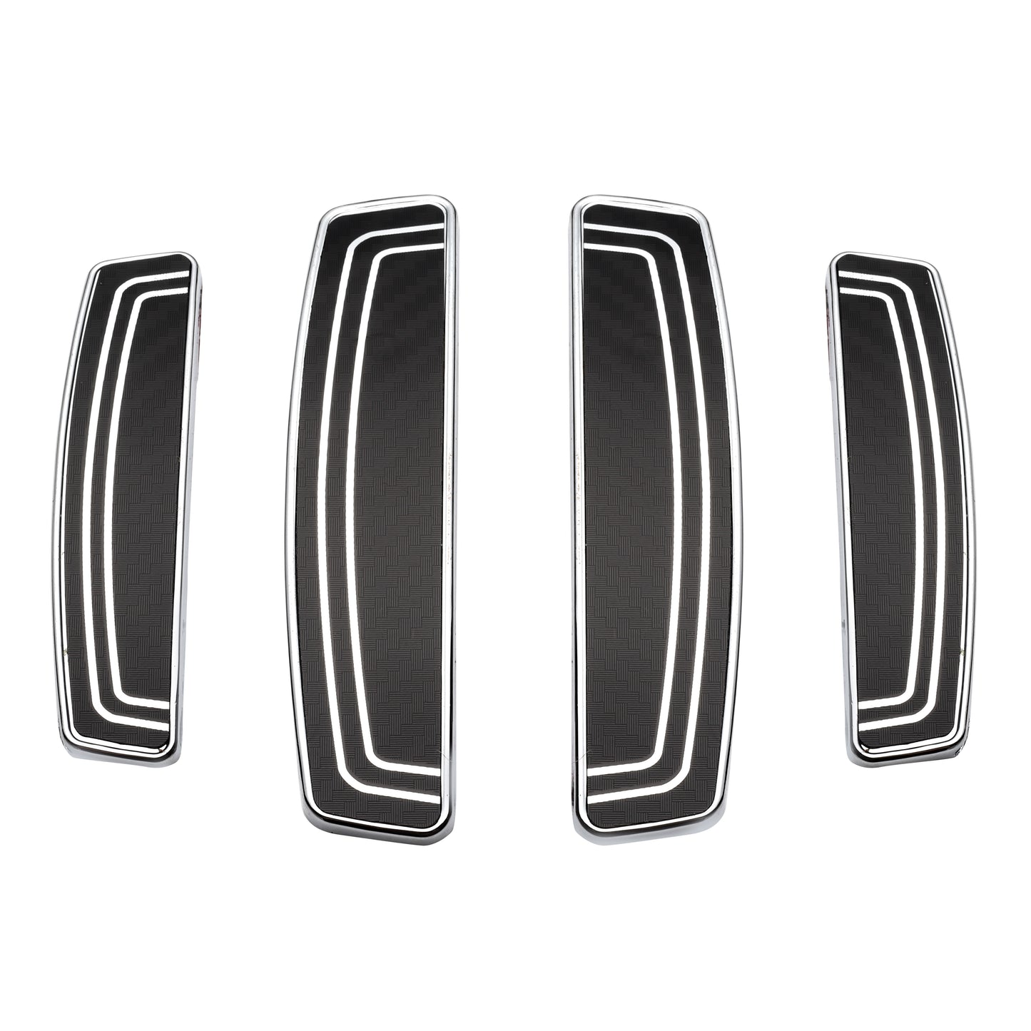 3D Shield Series Universal Door Guard (Black & Silver)