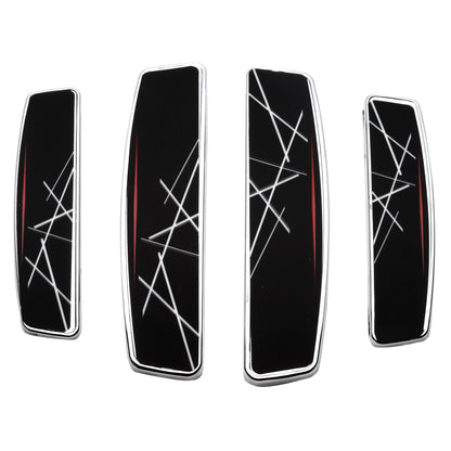 3D Shield Series Universal Door Guard (Black & Red)