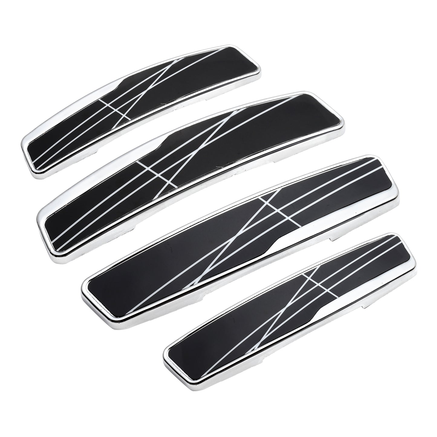 GRIPX-07 Series Universal Door Guard (Black & Silver)