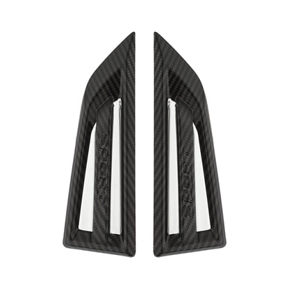 Aeroflow Universal Side Vent (Black & Chrome)