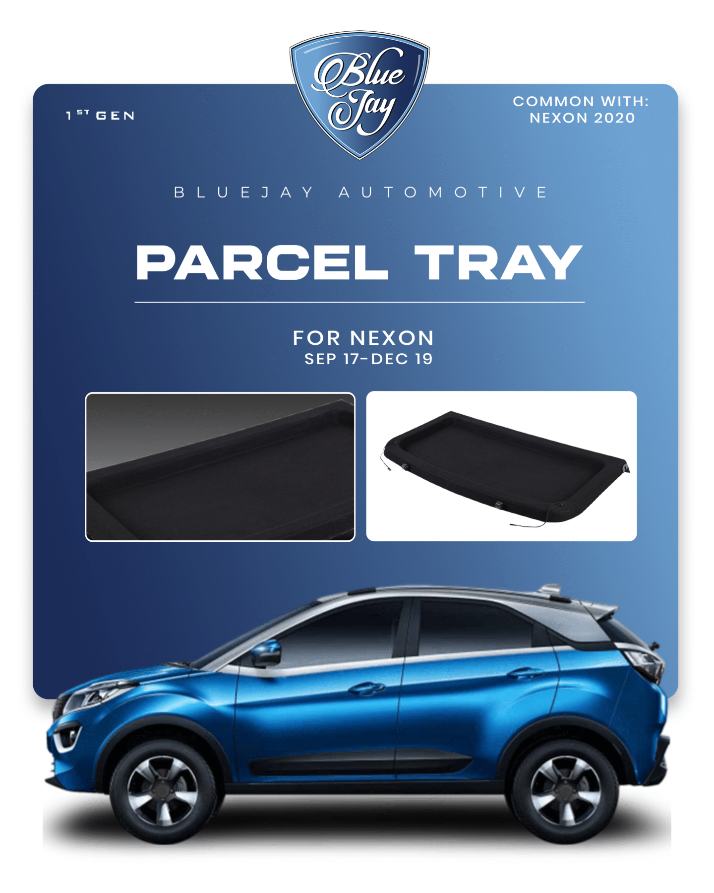 Nexon 2017-19 Parcel Tray