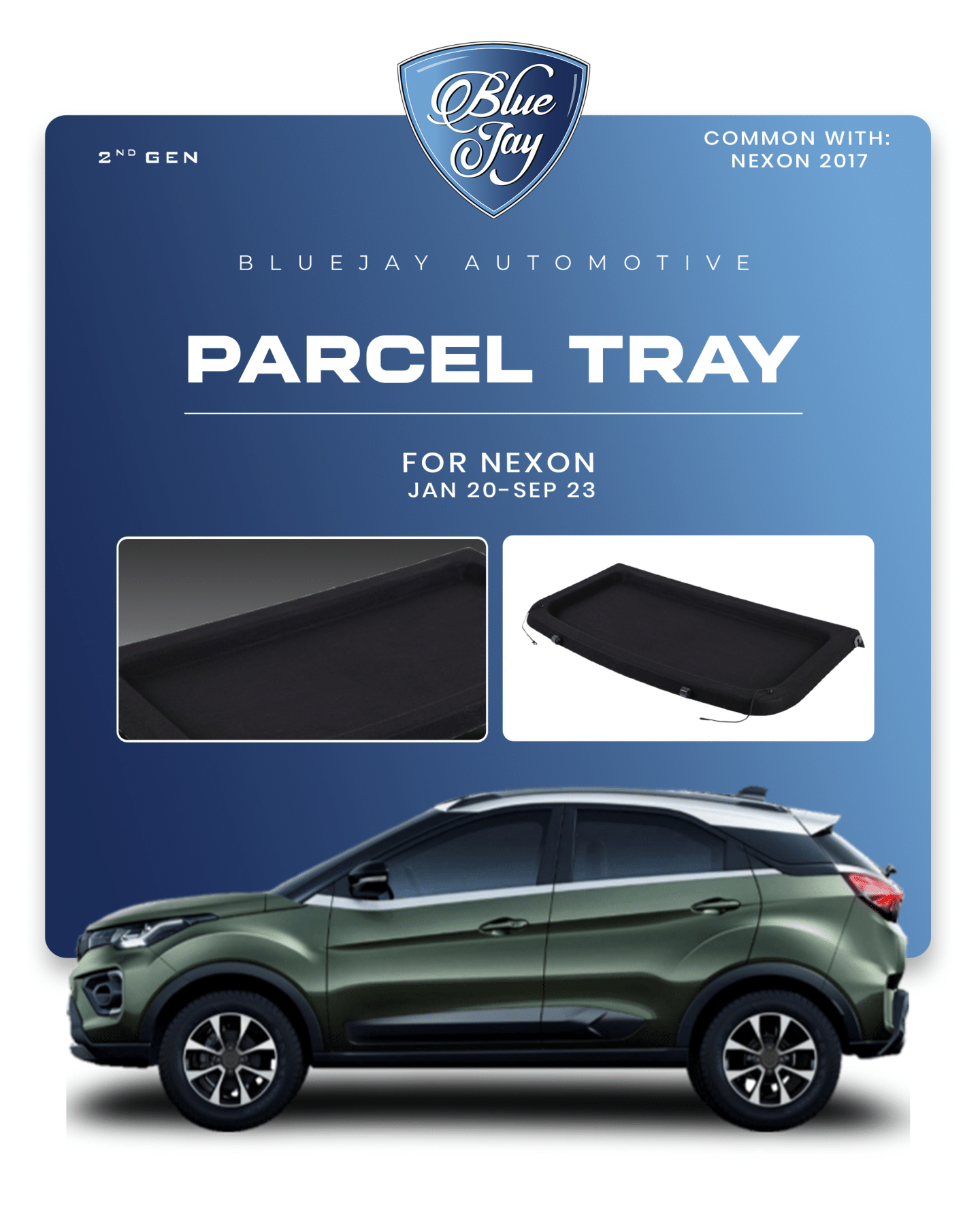 Nexon 2020-23 Parcel Tray