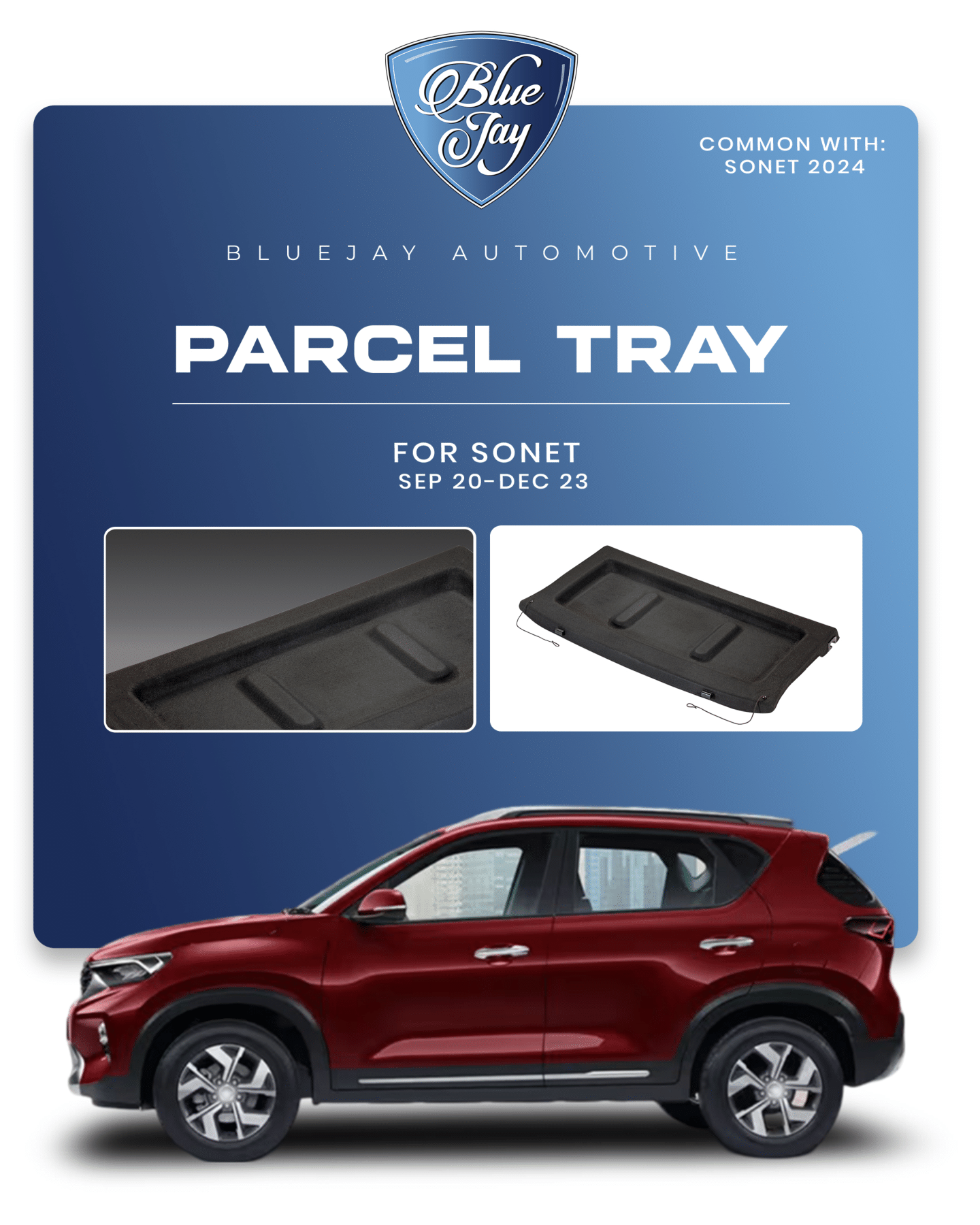 Sonet 2020-23 Parcel Tray