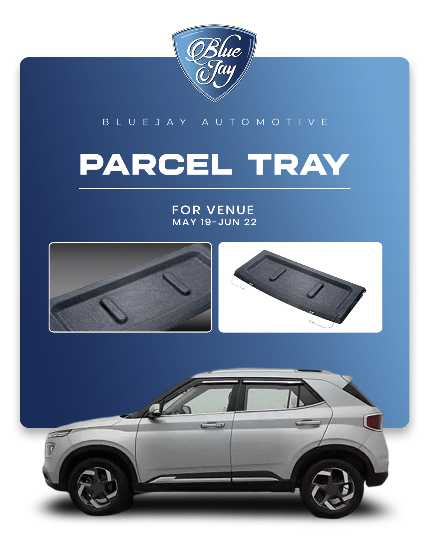 Venue 2019-22 Parcel Tray