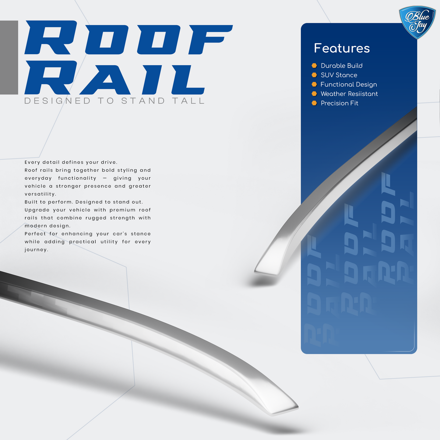 Roof Rail for Alto 800 - 2016