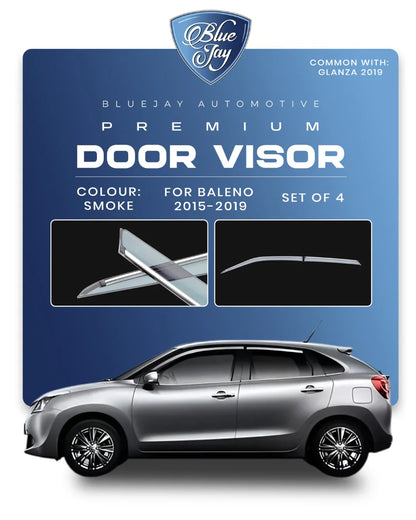 Door Visor for Baleno 2015-19 (Smoke)