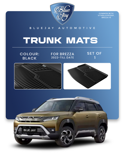 Trunk Mats for Brezza 2022-Till Date