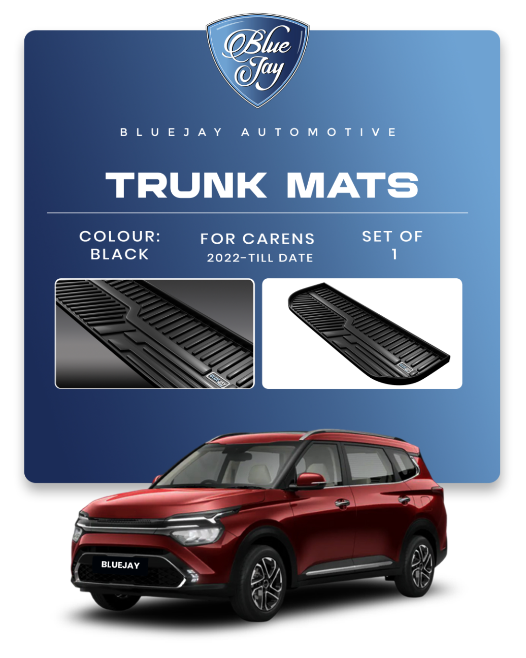 Trunk Mats for Carens 2022-Till Date