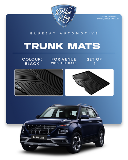 Trunk Mats for Venue 2015-Till Date