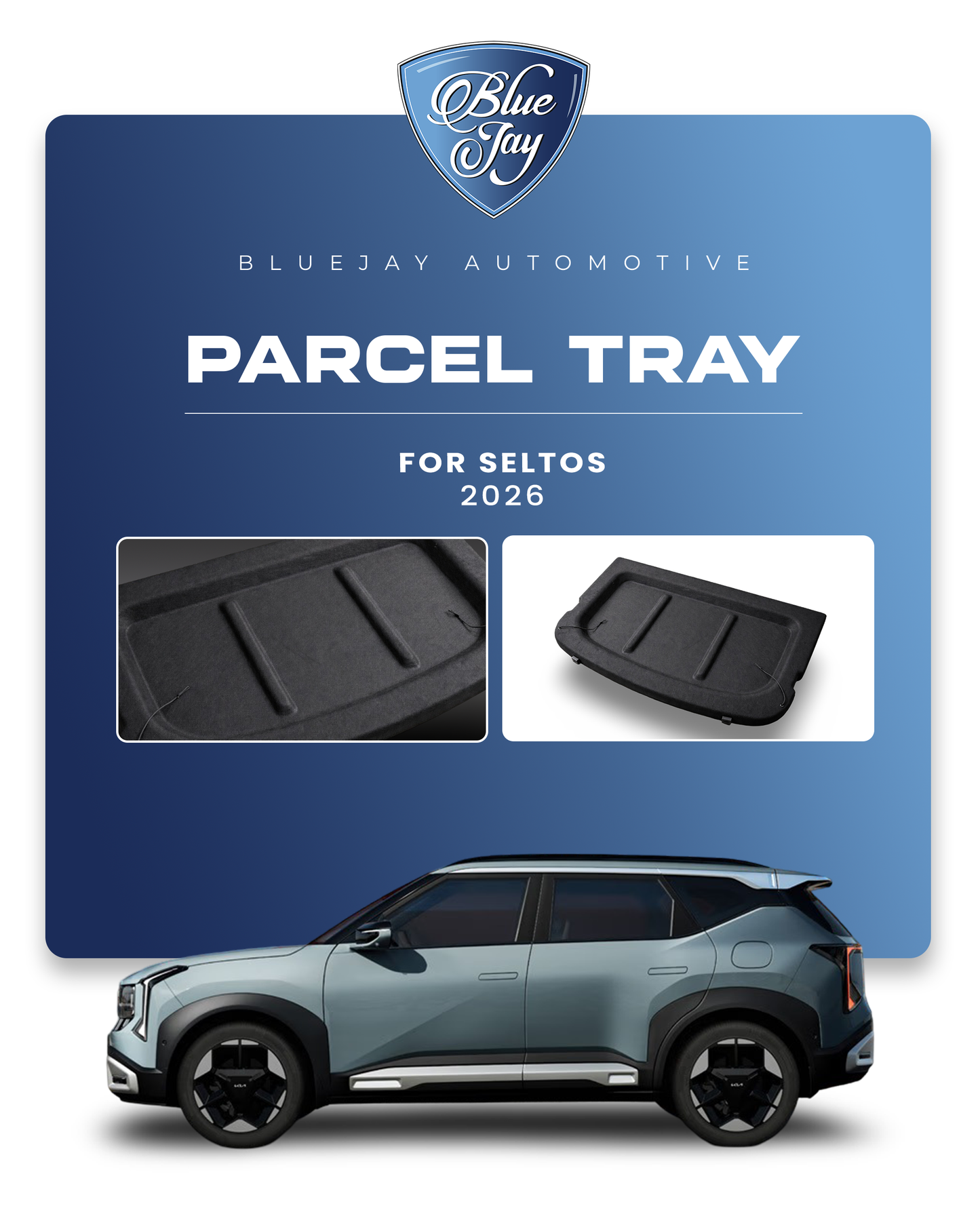 Parcel Tray for Seltos 2026 - Till Date